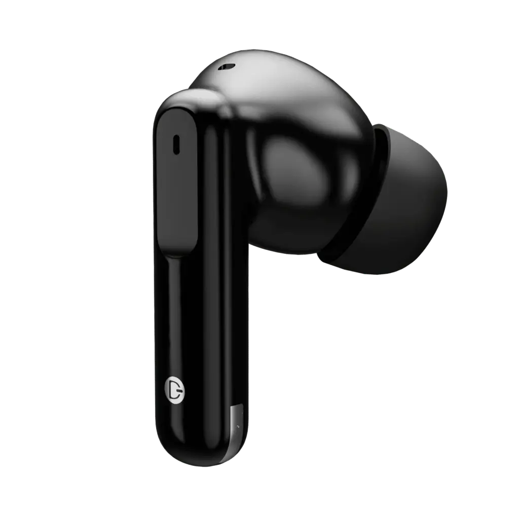 Dany Airdots 300 Pro Wireless Bluetooth Earbuds With ENC Mode (Black&Orange)