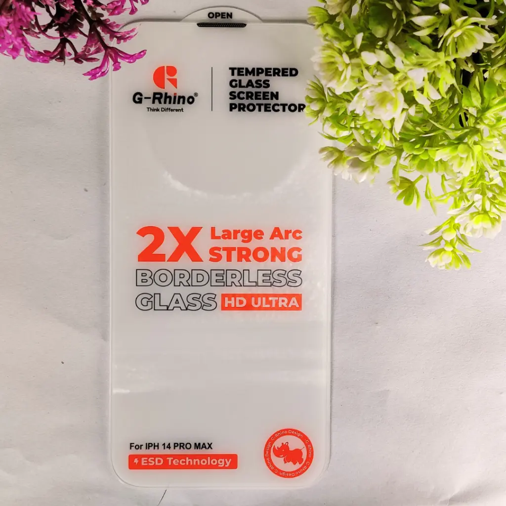 Iphone 14 Pro Max G Rhino Borderless Glass 