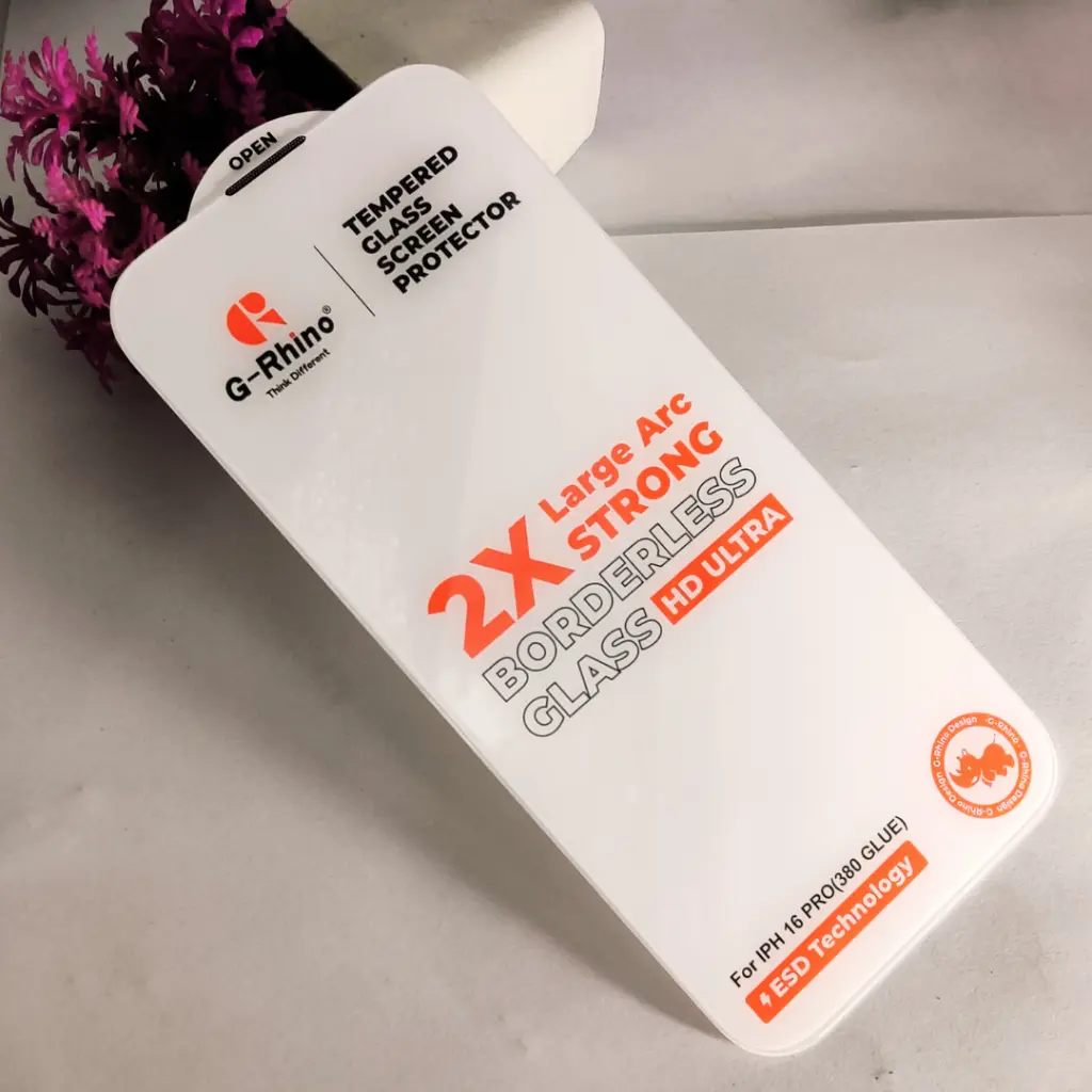 Iphone 16 Pro G Rhino Borderless Glass 