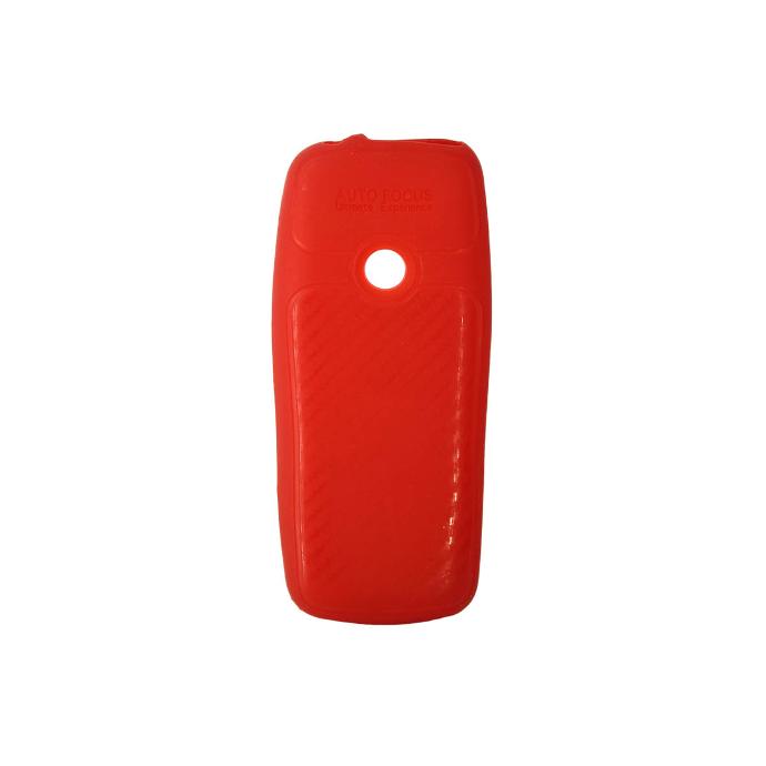Nokia 110 2019 Nokia 11 Back (19) Silicone Back Mobile Pouch (Red)