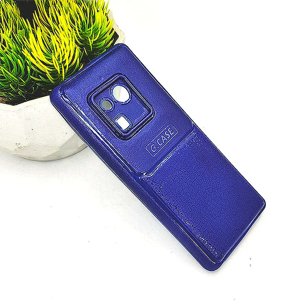 Nokia 216 Soft Silicone Back Case (Navy Blue)