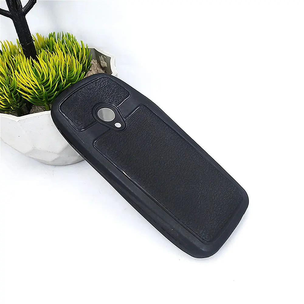 Nokia 6310 Soft Silicone Back Case (Black)