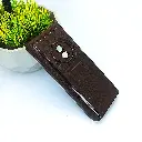 Nokia 125 2024 Soft Silicone Back Case (Dark Brown)