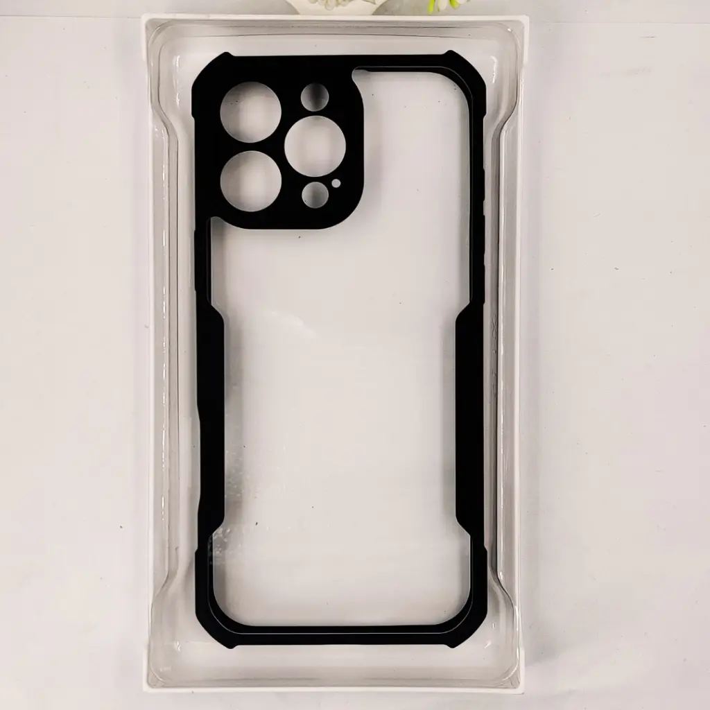 iPhone 16 Pro Max 3D iPaky XUNDO Back Case (Black)