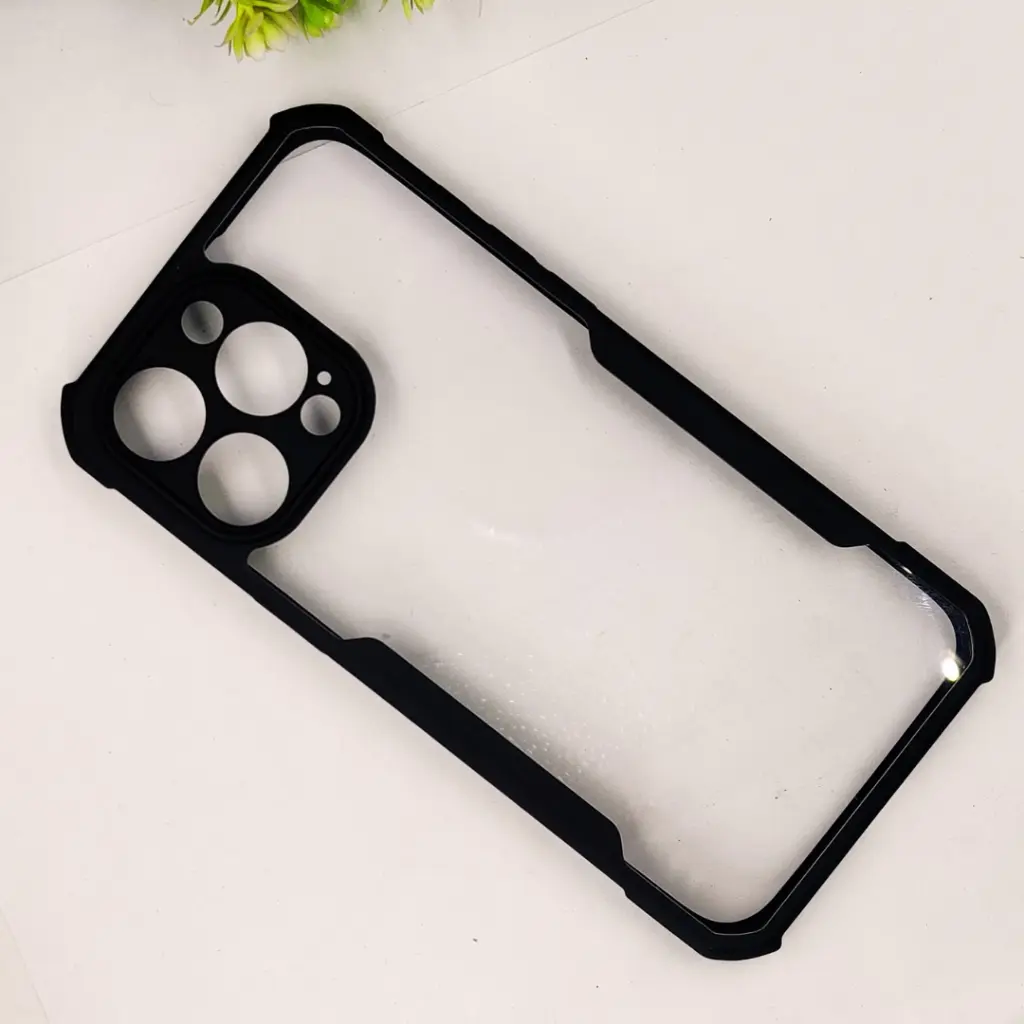 iPhone 15 Pro Max 3D iPaky XUNDO Back Case (Black)