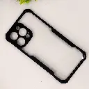 iPhone 15 Pro Max 3D iPaky XUNDO Back Case (Black)