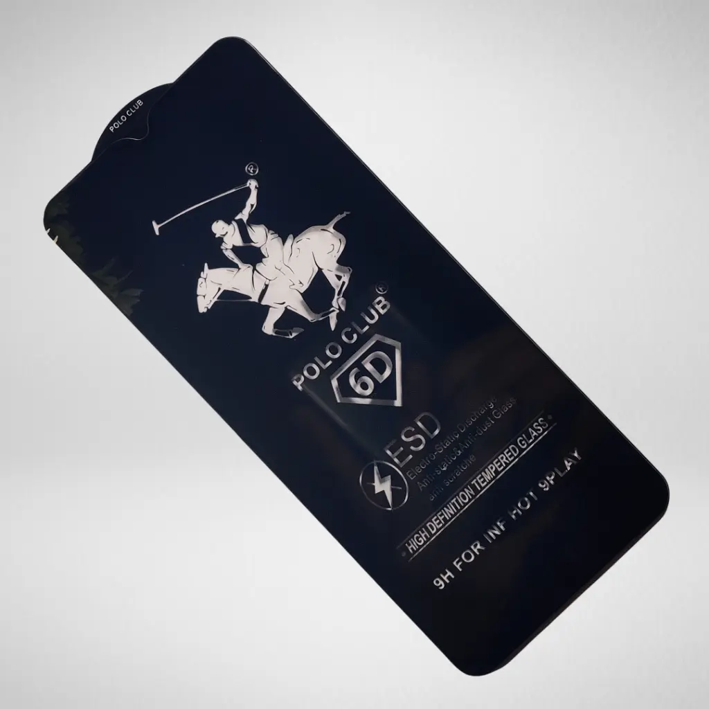 Infinix Hot 9 Play & Hot 10 Play Polo Club 6D Tempered Glass Protector 