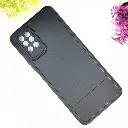 Infinix Note 8i 4G Soft Silicone Carbon Texture With Camera Protection Back Case (Black)