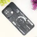 Infinix Note 11 & Note 12 G88 Soft Silicone Kick Case Printed Mobile Back Case (Gray)