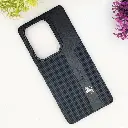 Infinix Note 50 4G|Note 50 Pro 4G Line Craft Luxury Cars Logo Leather Texture Mobile Back Case (Black)