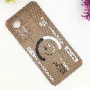 Infinix Note 11 & Note 12 G88 Soft Silicone Kick Case Printed Mobile Back Case (Brown)