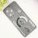 Infinix Hot 30 4G Soft Silicone Kick Case Printed Mobile Back Case (Gray)