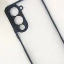 Vivo Y04 4G|Y19e 4G|Y29s 4G Color Border Transparent iPaky Back Case (Black)