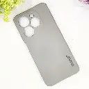 Infinix Hot 40i|Smart 8|Smart 8 Pro |Tecno Pop 8|Spark 20C|Spark 20 Eouro Official Soft Silky Back Case (Titanium)