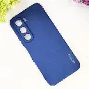 Infinix Hot 60 4G|Hot 60i 4G Eouro Official Soft Silky Back Case (Navy Blue)