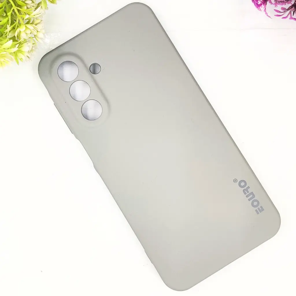 Samsung Galaxy A17 4G|5G Eouro Official Soft Silky Back Case (Titanium) 