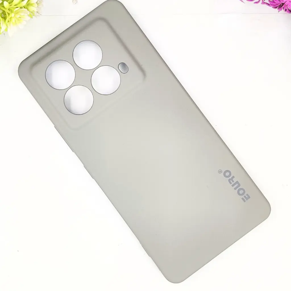 Infinix Note 40 Eouro Official Soft Silky Back Case (Titanium)