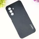 Oppo A76/A96 Eouro Official Soft Silky Back Case (Black)