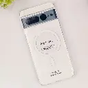 Google Pixel 7 Pro PC Acrylic Tpu|Transparent MagSafe Back Case (Crystal)