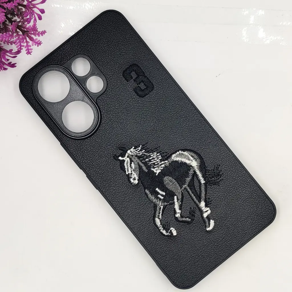 Vivo V60 5G GW Santa Barbara Polo Raquet Back Case (Black)