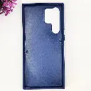 Samsung Galaxy S23 Ultra Leather Feel With Card Holder Santa Barbara Polo & Racquet Club Branded Phone Case (Navy Blue)