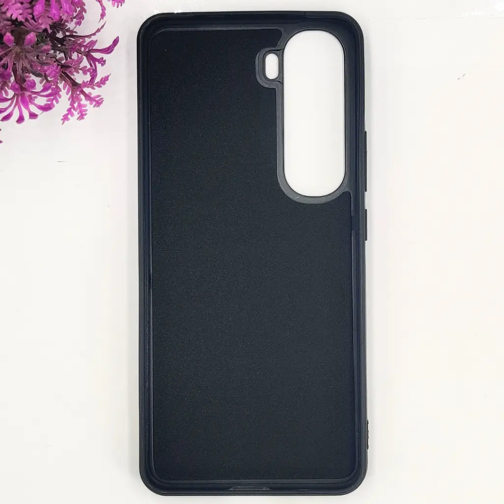 Vivo Y400 4G|5G 3D Polo Leather Carbon Fiber Texture With Magsafe Wireless Charging Compatible Back Case (Black)