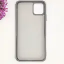 iPhone 14 Pro Max 3D Polo Leather Carbon Fiber Texture With Magsafe Wireless Charging Compatible Back Case (Gray)