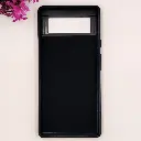 Google Pixel 6 3D Polo Leather Carbon Fiber Texture With Magsafe Wireless Charging Compatible Back Case (Black)