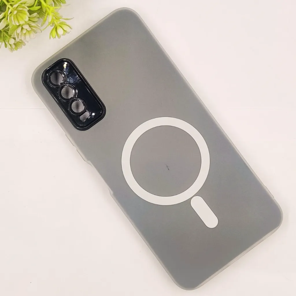 Vivo Y20|Y20i|Y20S|Y12S|Y12A Colour Silicone Mesh Back Case (Black)