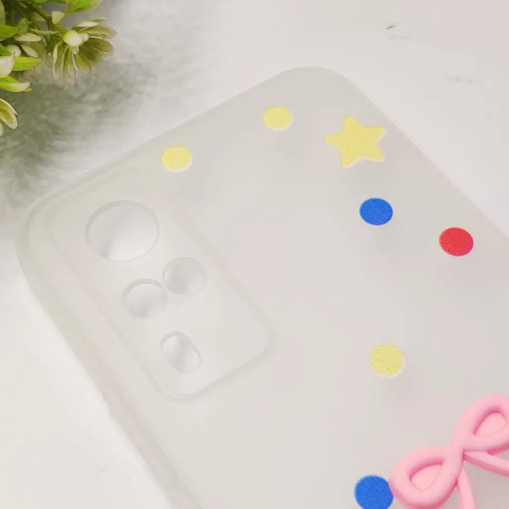 Vivo Y31|Y51S|Y53S|Y51A|Y33 4G|Y51(2020) 4G Fancy Soft Silicone Cartoon Theme Back Case (Crystal)