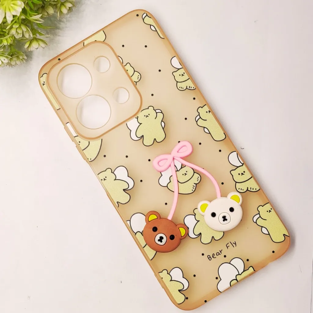 Xiaomi Redmi 15C 4G|Poco C85 4G Fancy Soft Silicone Cartoon Theme Back Case (Skin)
