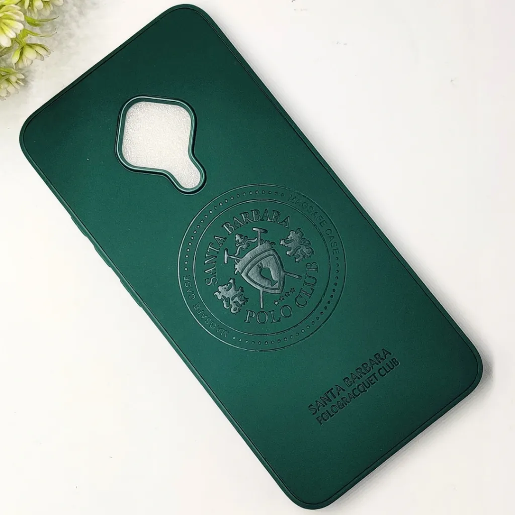 Vivo S1 Pro|Y51 Santa Barbara Polo & Racquet Club Leather Back Case (Green)