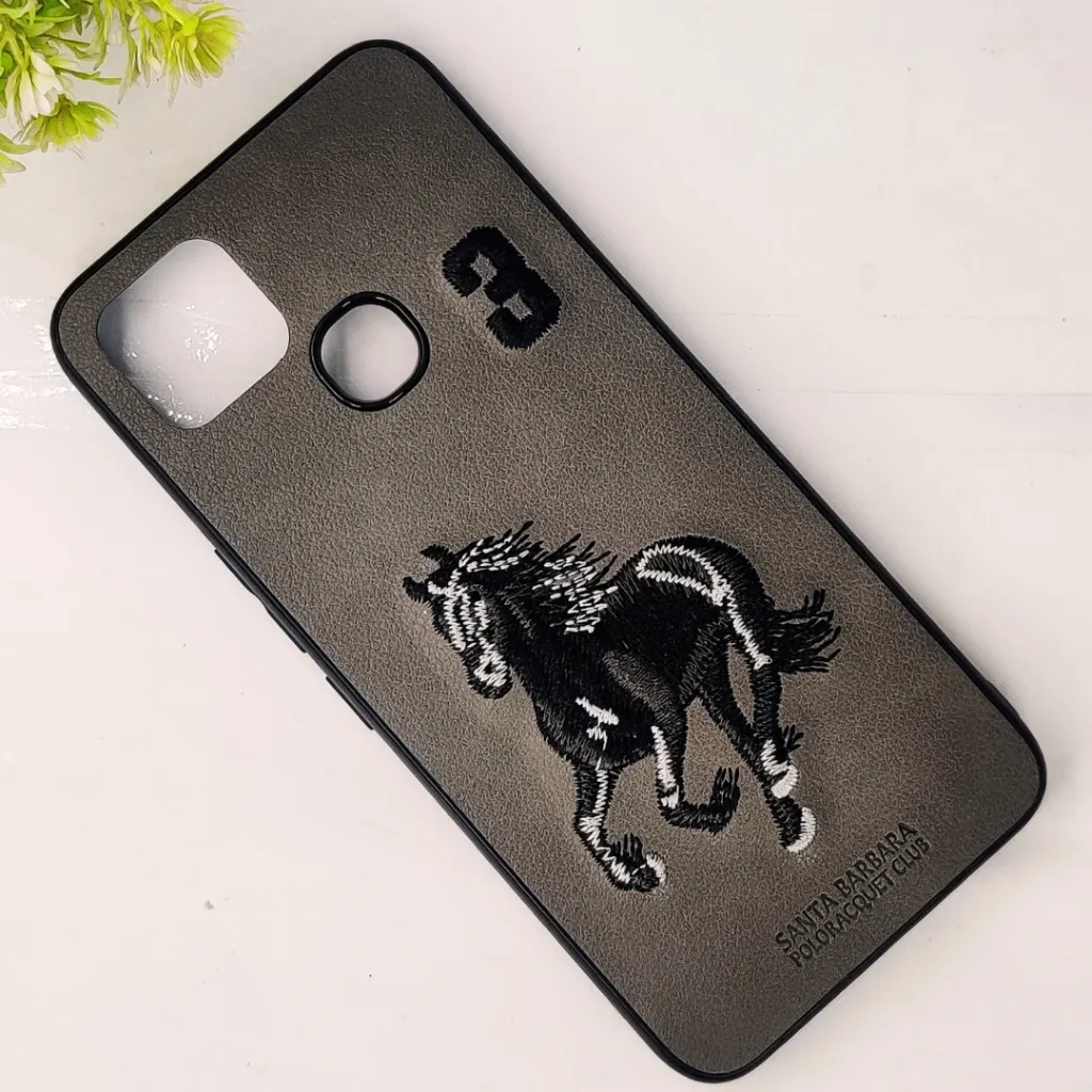 Infinix Hot 10i Santa Barbara Polo Back Case (Gray)