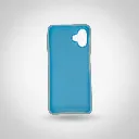 Samsung Galaxy A06 4G|5G/F06 Soft Silicone Ladies Fancy Beats & Flowers design Back Case (Sky Blue)
