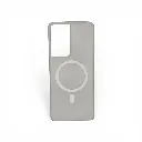 Samsung Galaxy S21 Ultra MagSafe & Matt Hard Paper Back Case (White)