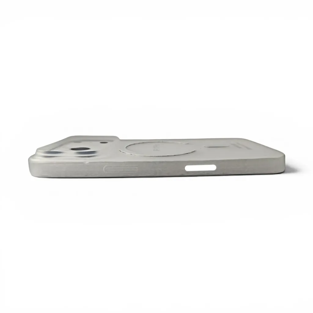 iPhone 17 Pro WINCASE Lining Texture Paper With Mage Safe Logo Back Case (Crystal)