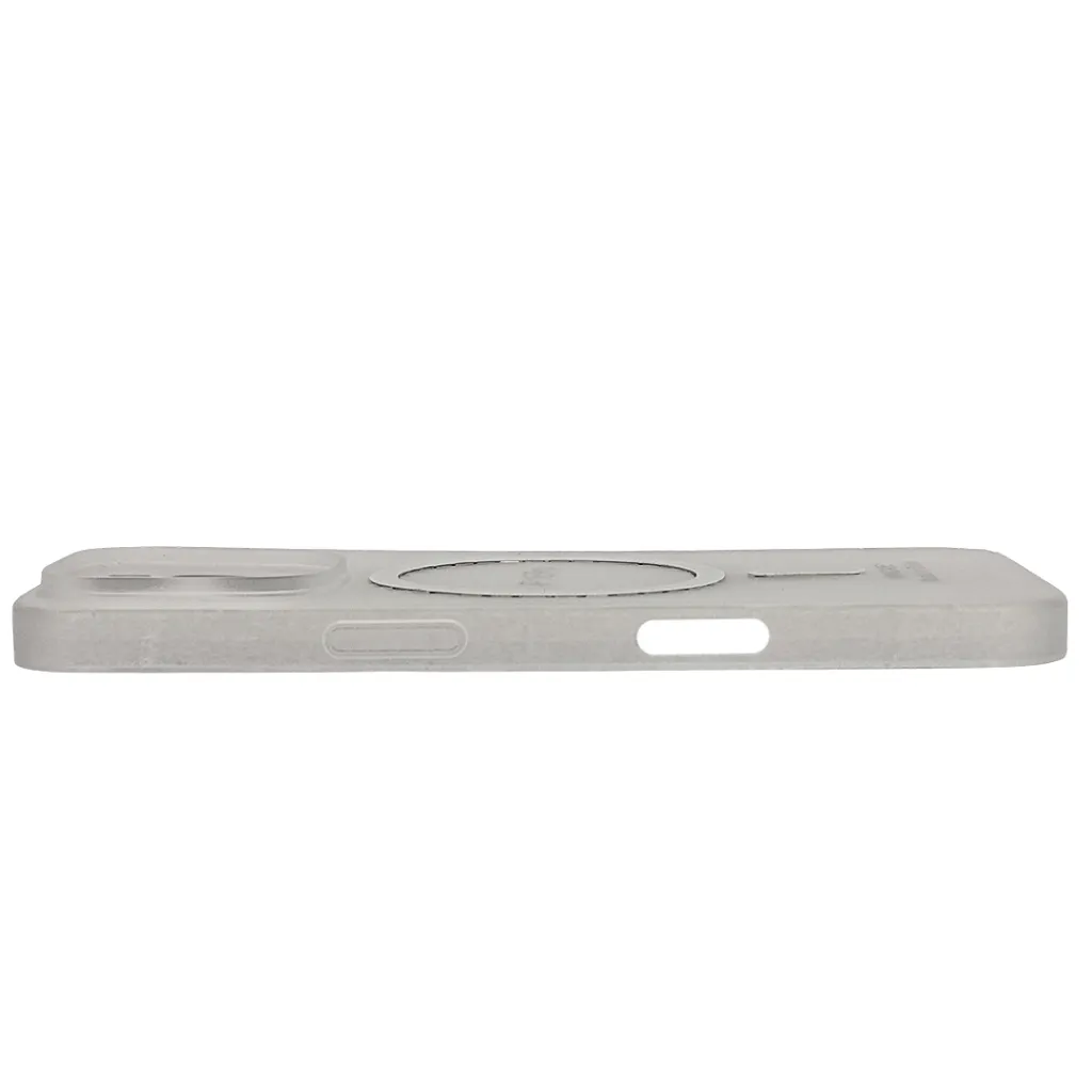 iPhone 16 Pro WINCASE Lining Texture Paper With Mage Safe Logo Back Case (Crystal)