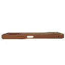 InfiniX Smart 10 & POP 10 & Spark GO 2 Polo & Racquet Club Stitched Deatailing Leather Texture Mobile Back Case (Brown)