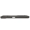 InfiniX Smart 10 & POP 10 & Spark GO 2 Polo & Racquet Club Stitched Deatailing Leather Texture Mobile Back Case (Gray)