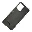 InfiniX Smart 10 & POP 10 & Spark GO 2 Polo & Racquet Club Stitched Deatailing Leather Texture Mobile Back Case (Gray)