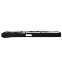 InfiniX Smart 10 & POP 10 & Spark GO 2 Ultra-Thin Paper Matte Finish With MagSafe Logo Printed Mobile Back Case (Black)