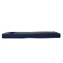 Google Pixel 8A Polo & Racquet Club Stitched Deatailing Leather Texture Mobile Back Case (Navy Blue)