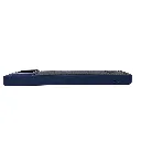 Google Pixel 8 Polo & Racquet Club Stitched Deatailing Leather Texture Mobile Back Case (Navy Blue)