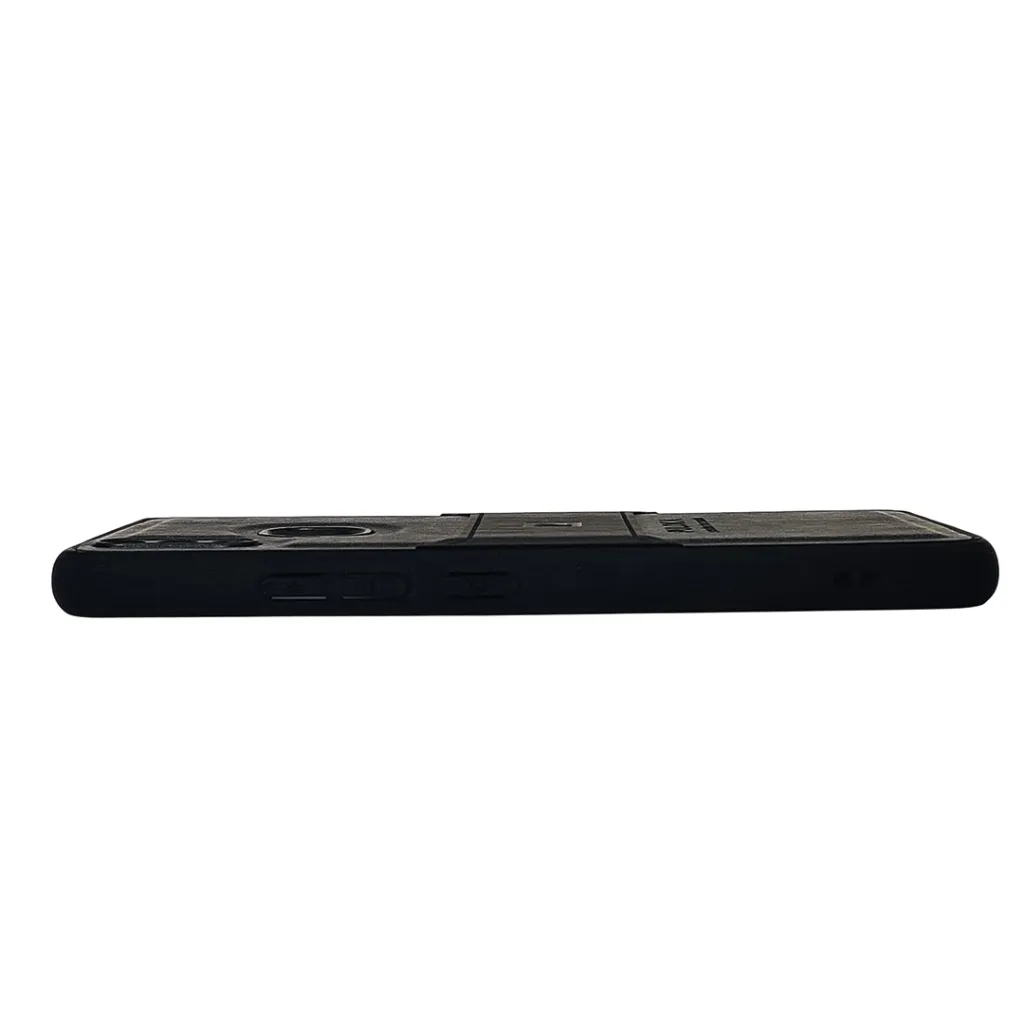 Vivo V9|Y85|V9 Pro|Y89 Puloka Luxuary Leather Back Case (Black)