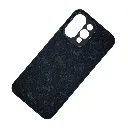 Oppo Reno 15F 5G Branded (BURGA) Derby Race Horses Pattern Leather Texture Back Case (Black)