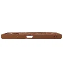 Vivo Y05 4G|Vivo Y11D Branded (BURGA) Derby Race Horses Pattern Leather Texture Back Case (Brown)