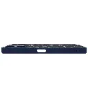 Vivo Y05 4G|Vivo Y11D Branded (BURGA) Derby Race Horses Pattern Leather Texture Back Case (Navy Blue)