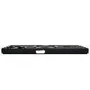 Xiaomi Redmi 12 4G Built-in Magnetic Ring Premium Leather With Velvet Feel Back Case (Black)