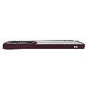 Infinix Hot 60 Pro 4G|Tecno Spark 40 Pro 4G|KM6 iPaky Transparent Colour Border With Camera Chrome Finishing Back Case (Maroon)
