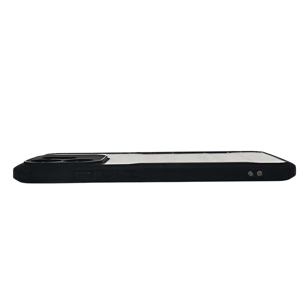 Oppo Reno 14 5G iPaky Transparent Back Case (Black)